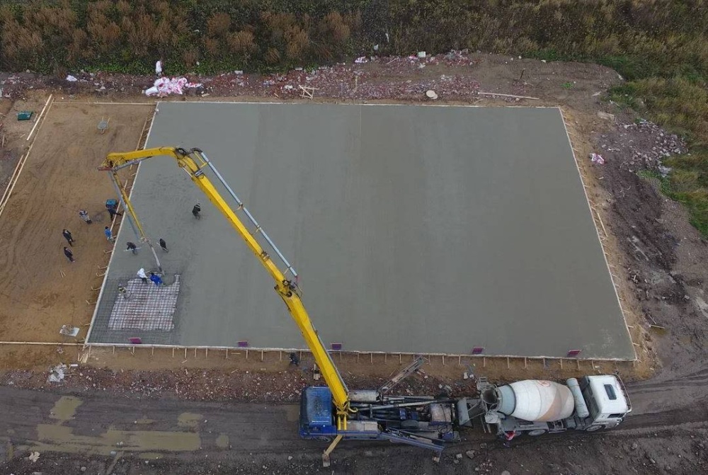 Фундаментная плита с ростверком | 768 м²